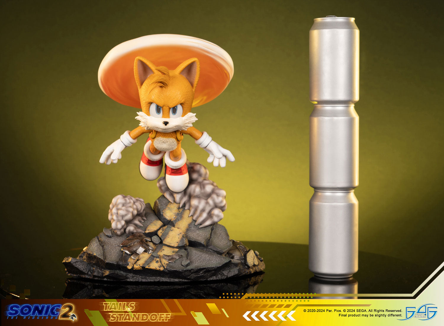 PRE-ORDER First4Figures - Sonic the Hedgehog 2 -  Tails Standoff