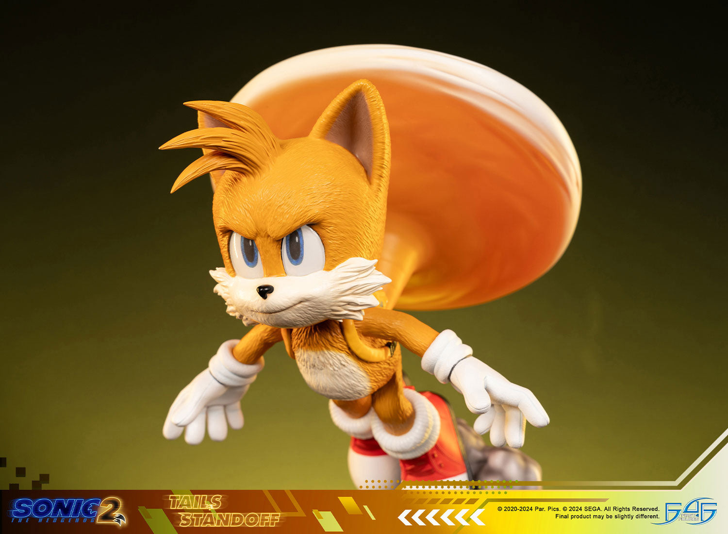 PRE-ORDER First4Figures - Sonic the Hedgehog 2 -  Tails Standoff