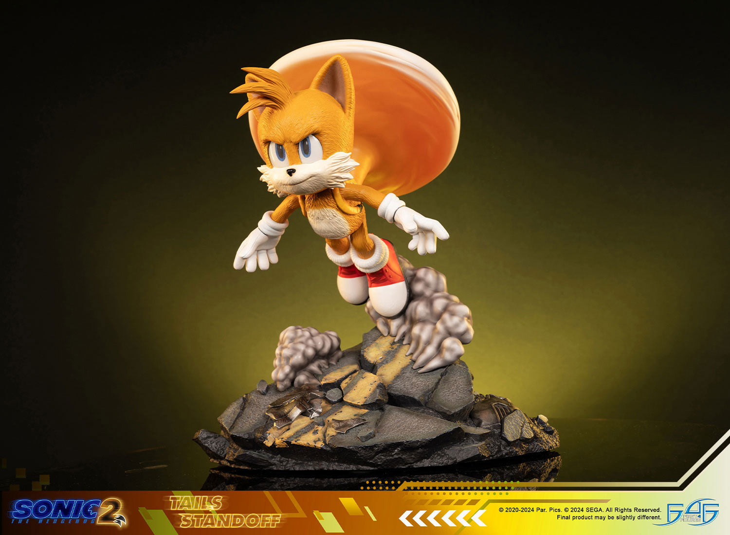 PRE-ORDER First4Figures - Sonic the Hedgehog 2 -  Tails Standoff
