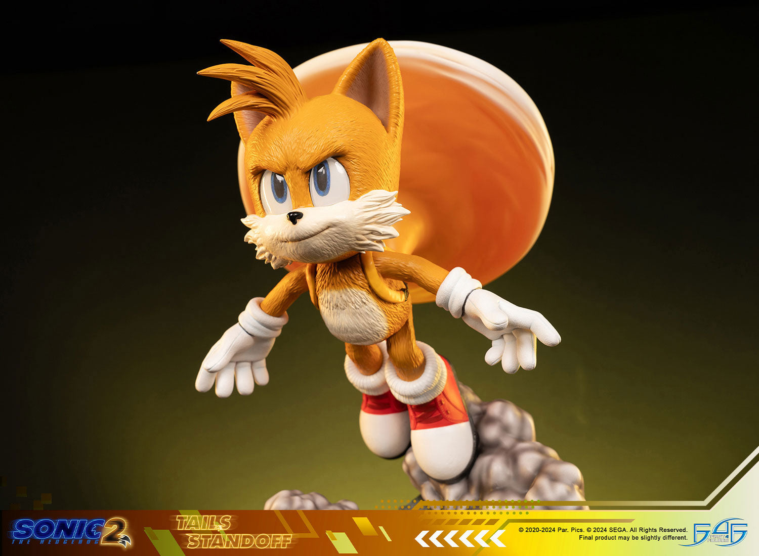 PRE-ORDER First4Figures - Sonic the Hedgehog 2 -  Tails Standoff