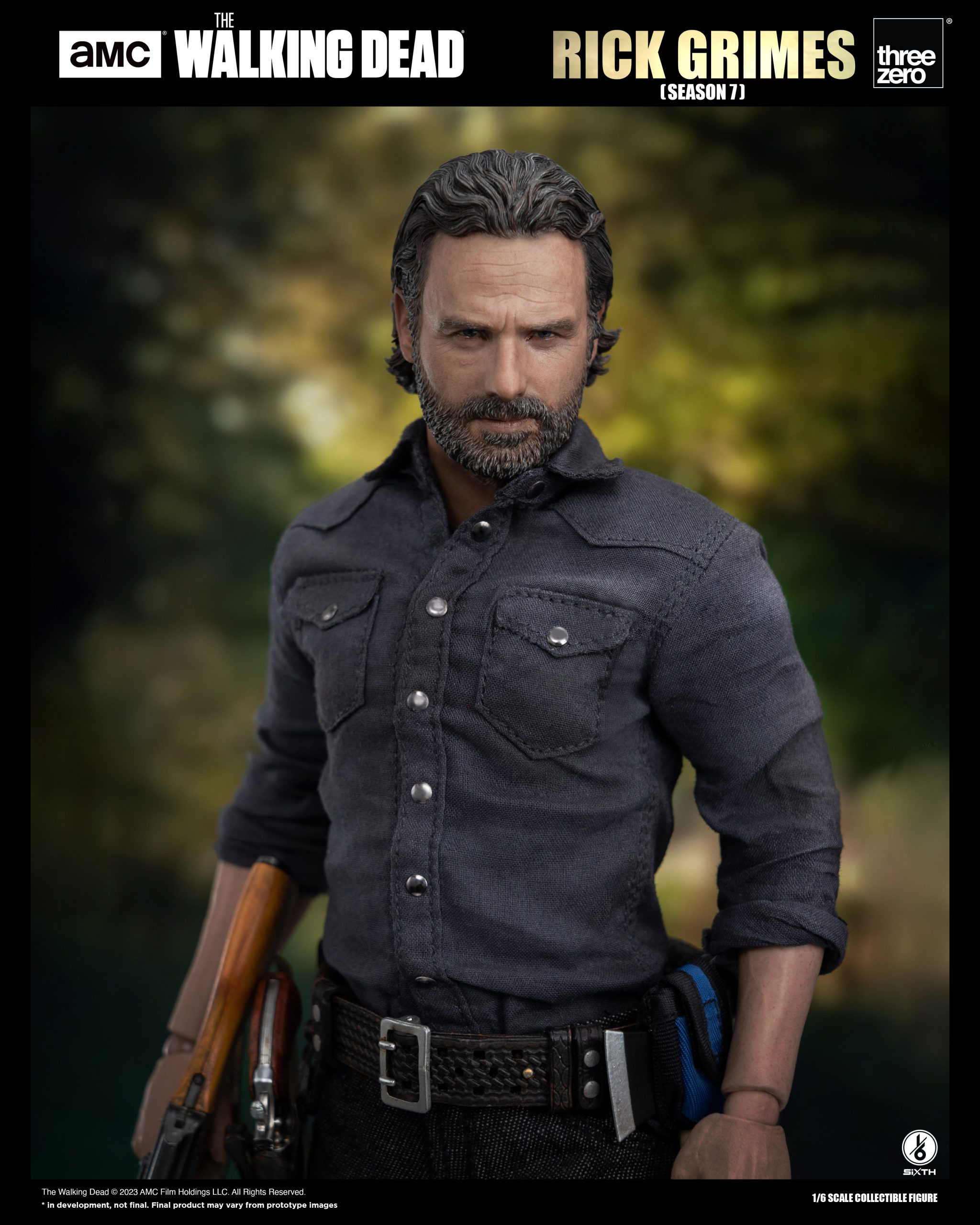 PRE-ORDER threezero - The Walking Dead - Rick Grimes: Season 7 1/6