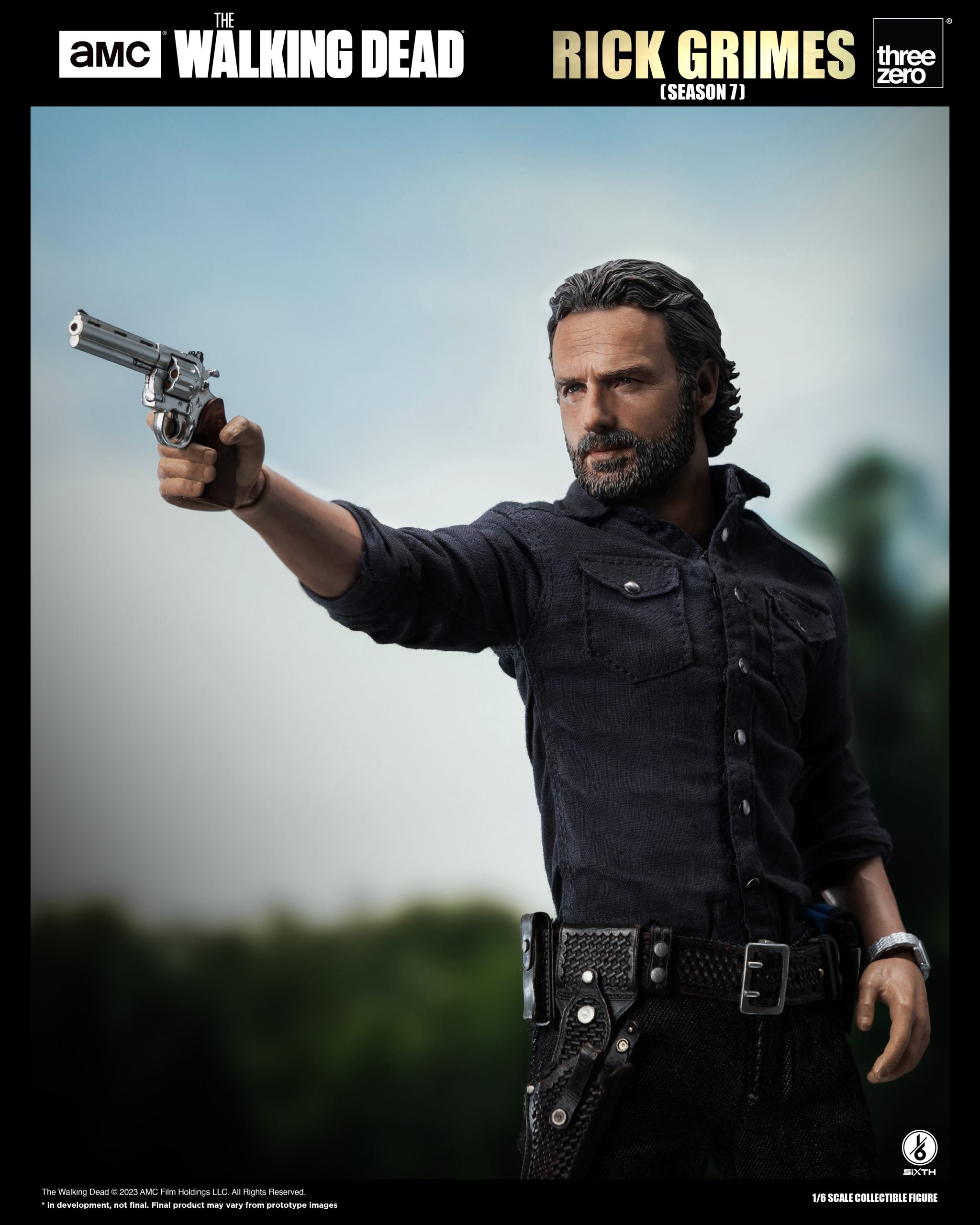 PRE-ORDER threezero - The Walking Dead - Rick Grimes: Season 7 1/6