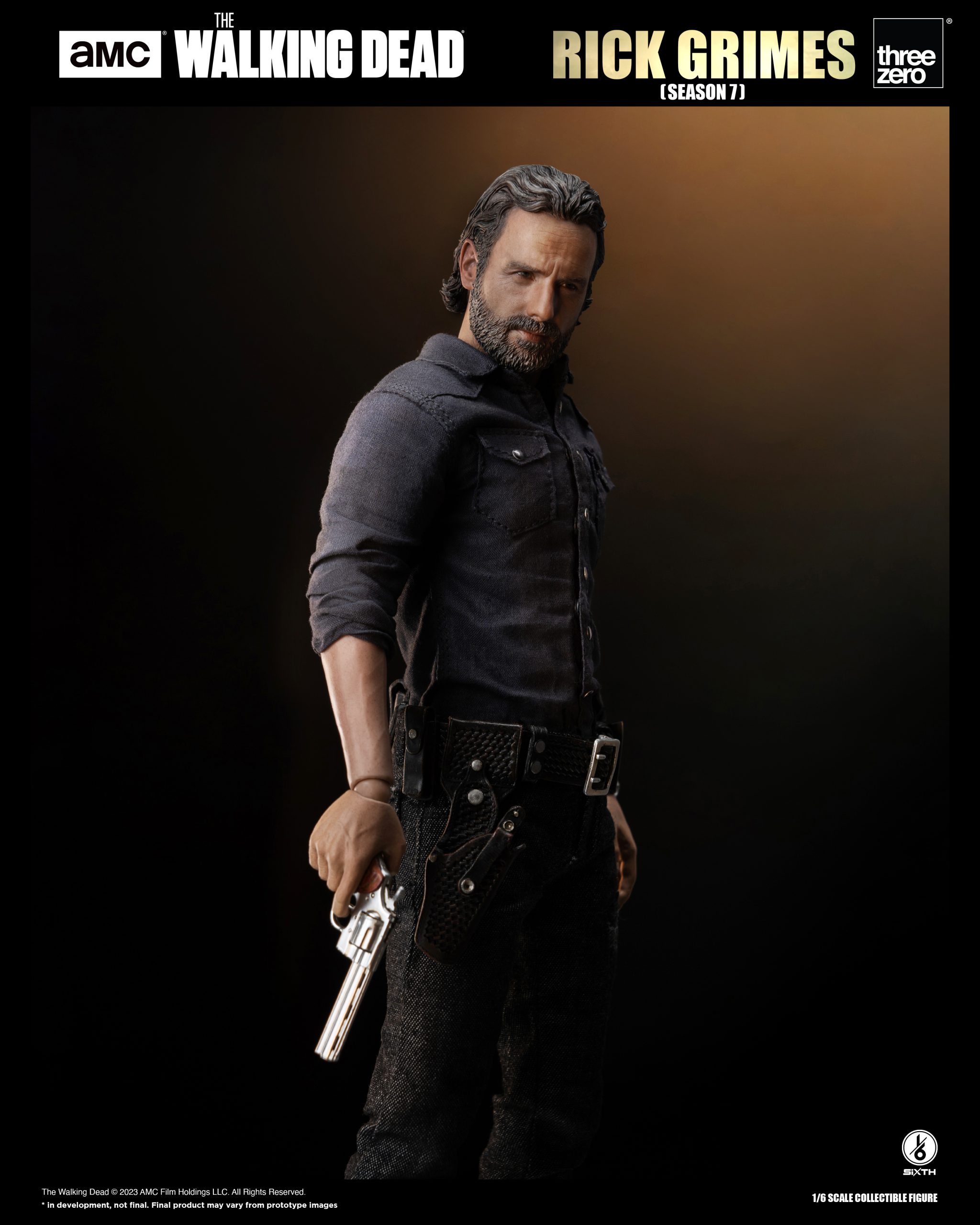 PRE-ORDER threezero - The Walking Dead - Rick Grimes: Season 7 1/6
