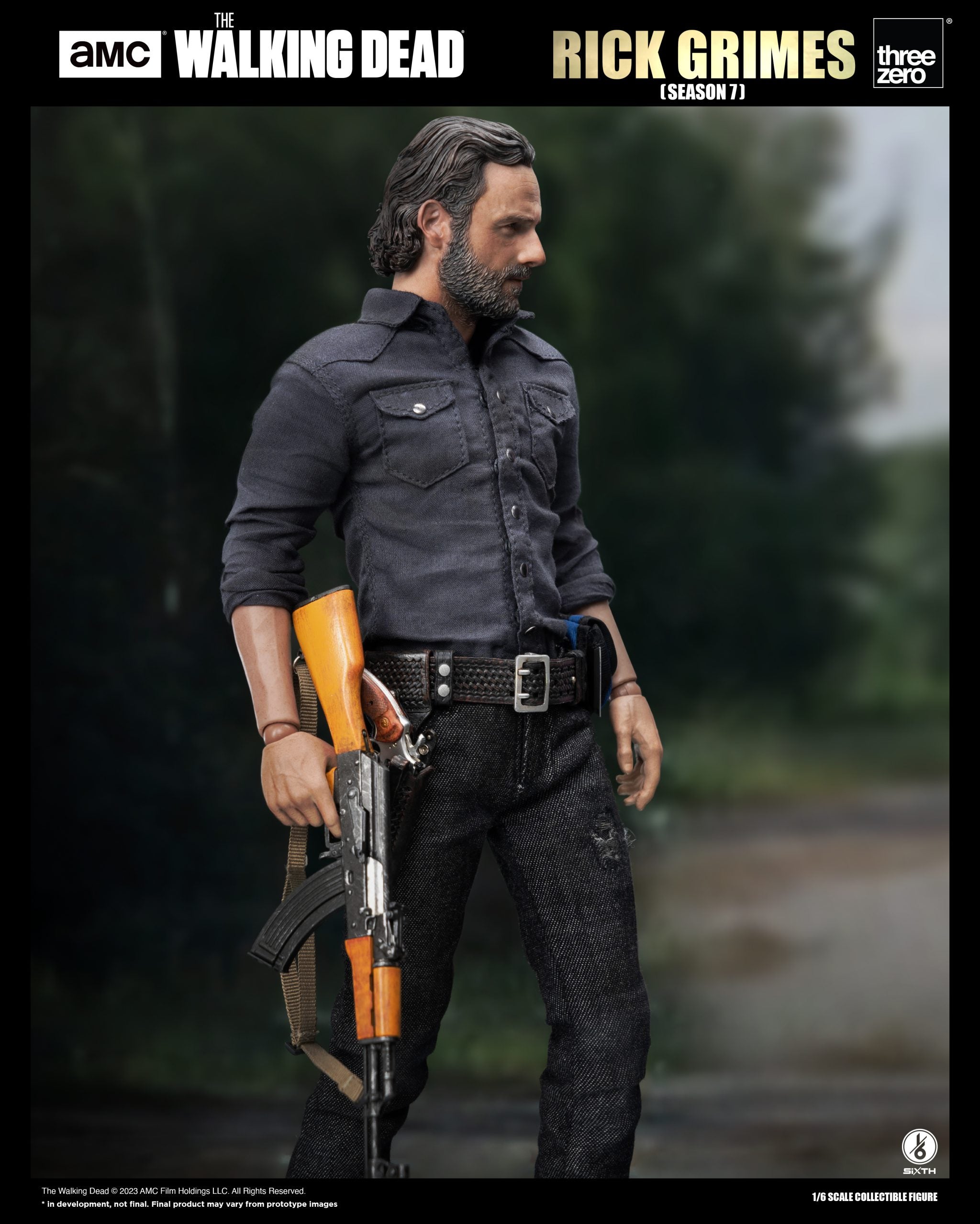 PRE-ORDER threezero - The Walking Dead - Rick Grimes: Season 7 1/6