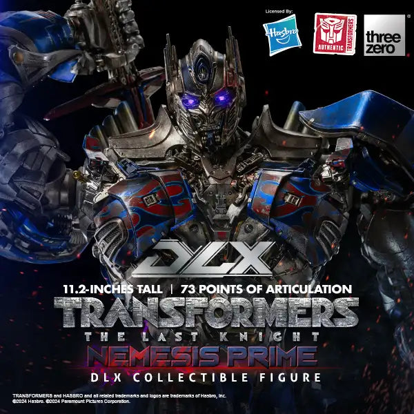 PRE-ORDER threezero - Transformers: The Last Knight - DLX Nemesis Prime