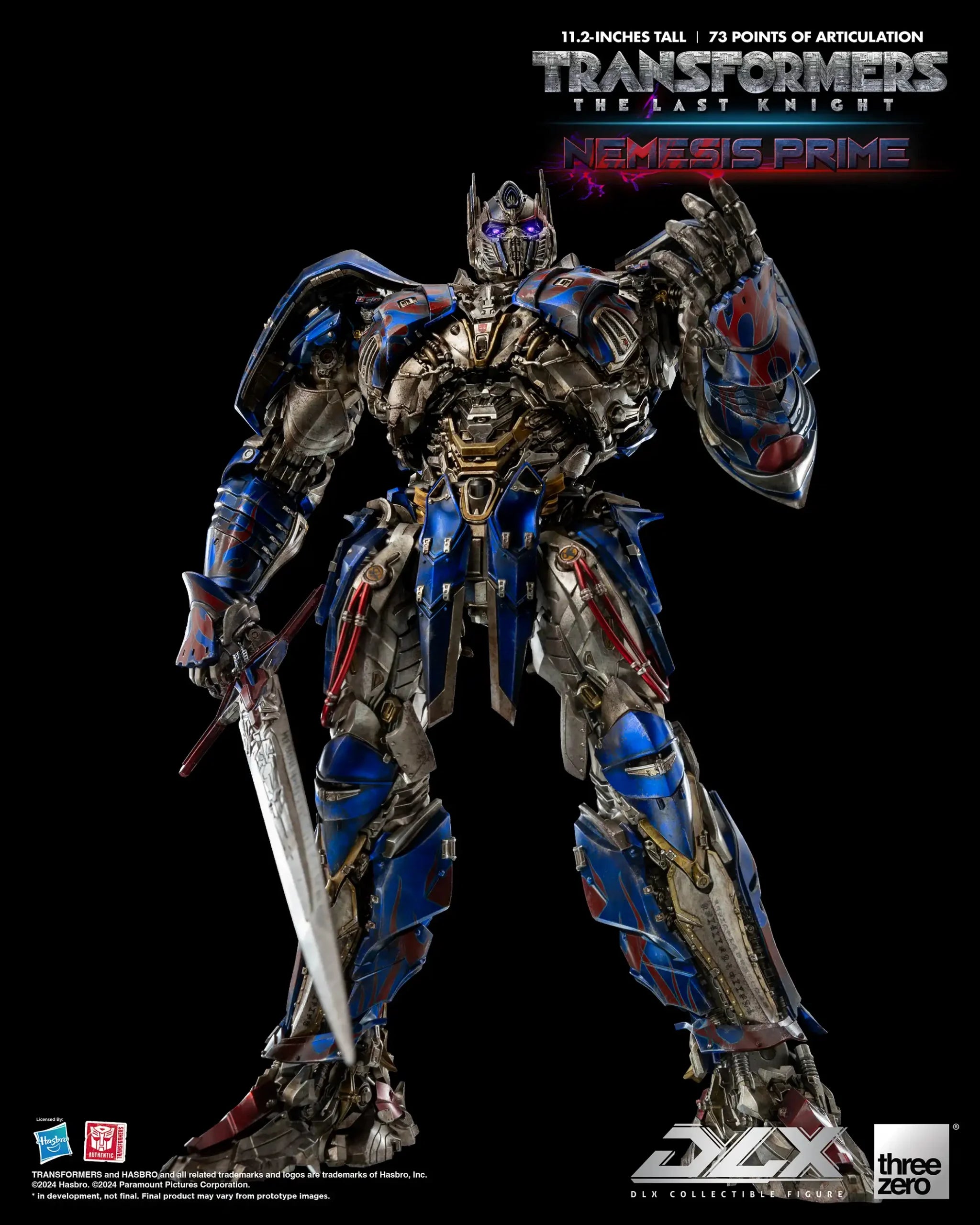 PRE-ORDER threezero - Transformers: The Last Knight - DLX Nemesis Prime
