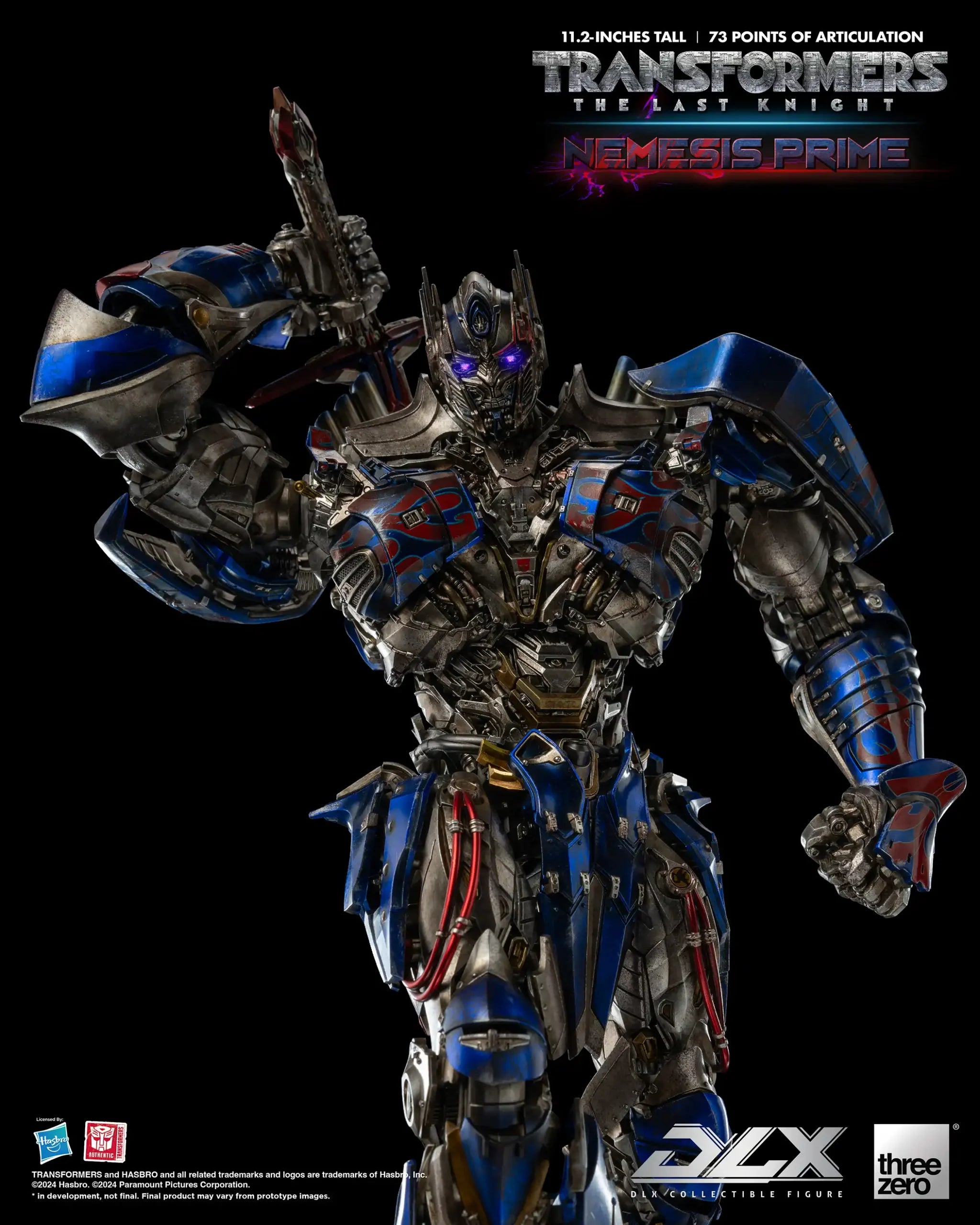 PRE-ORDER threezero - Transformers: The Last Knight - DLX Nemesis Prime