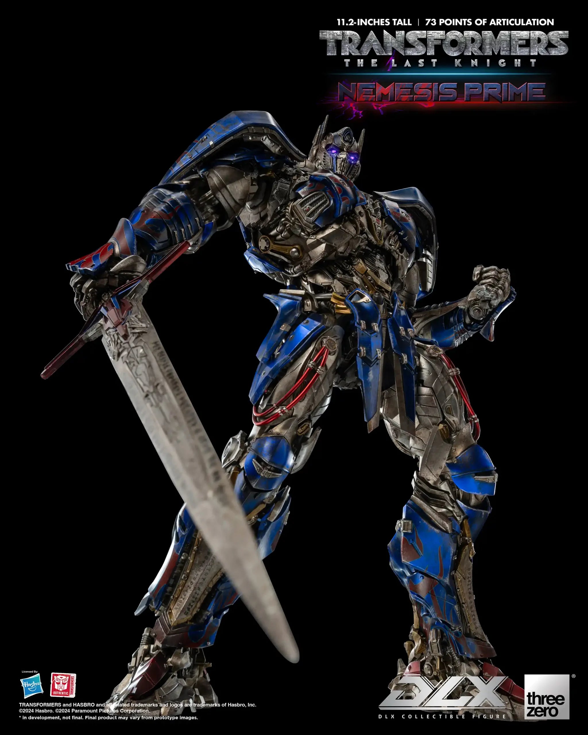 PRE-ORDER threezero - Transformers: The Last Knight - DLX Nemesis Prime