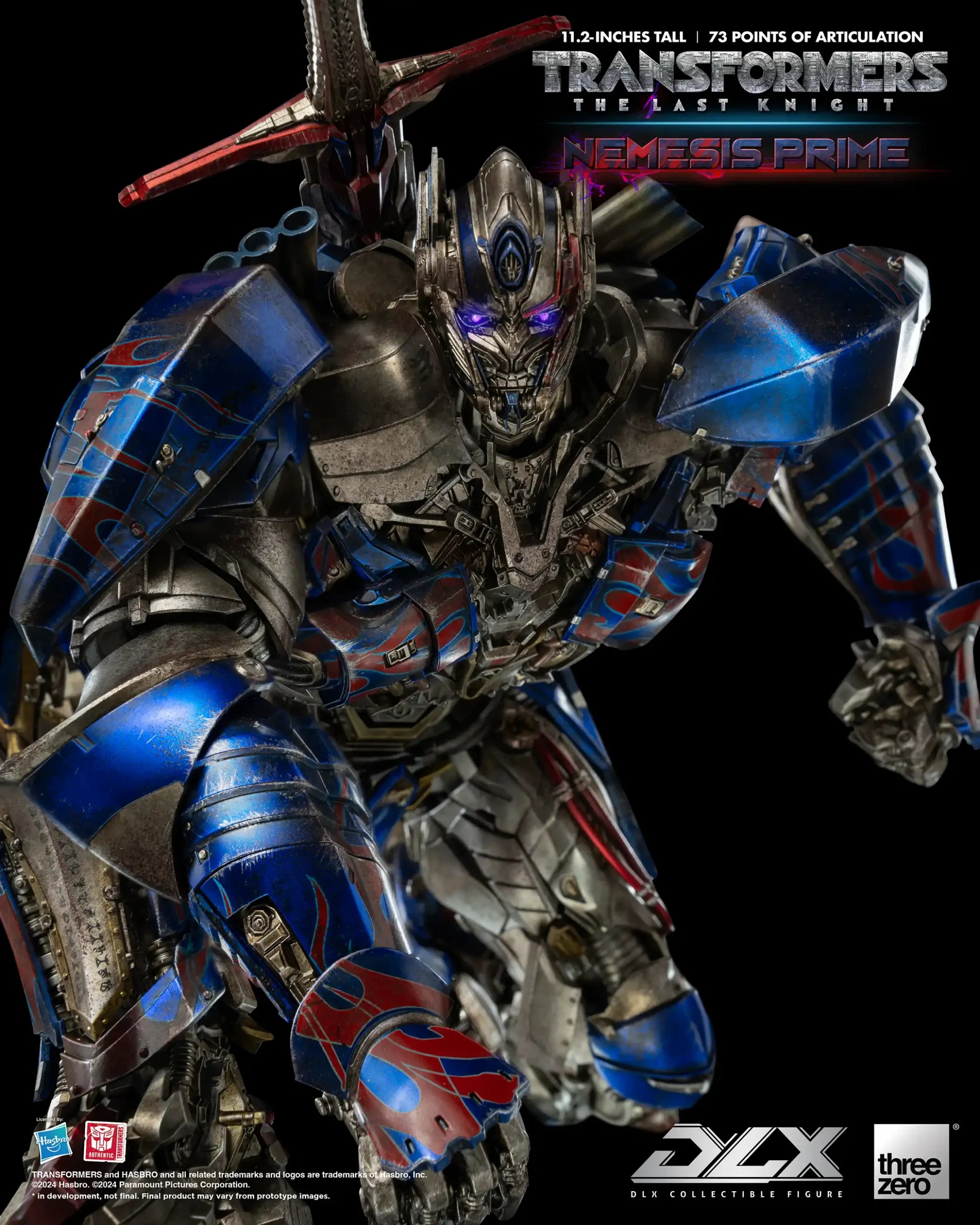 PRE-ORDER threezero - Transformers: The Last Knight - DLX Nemesis Prime