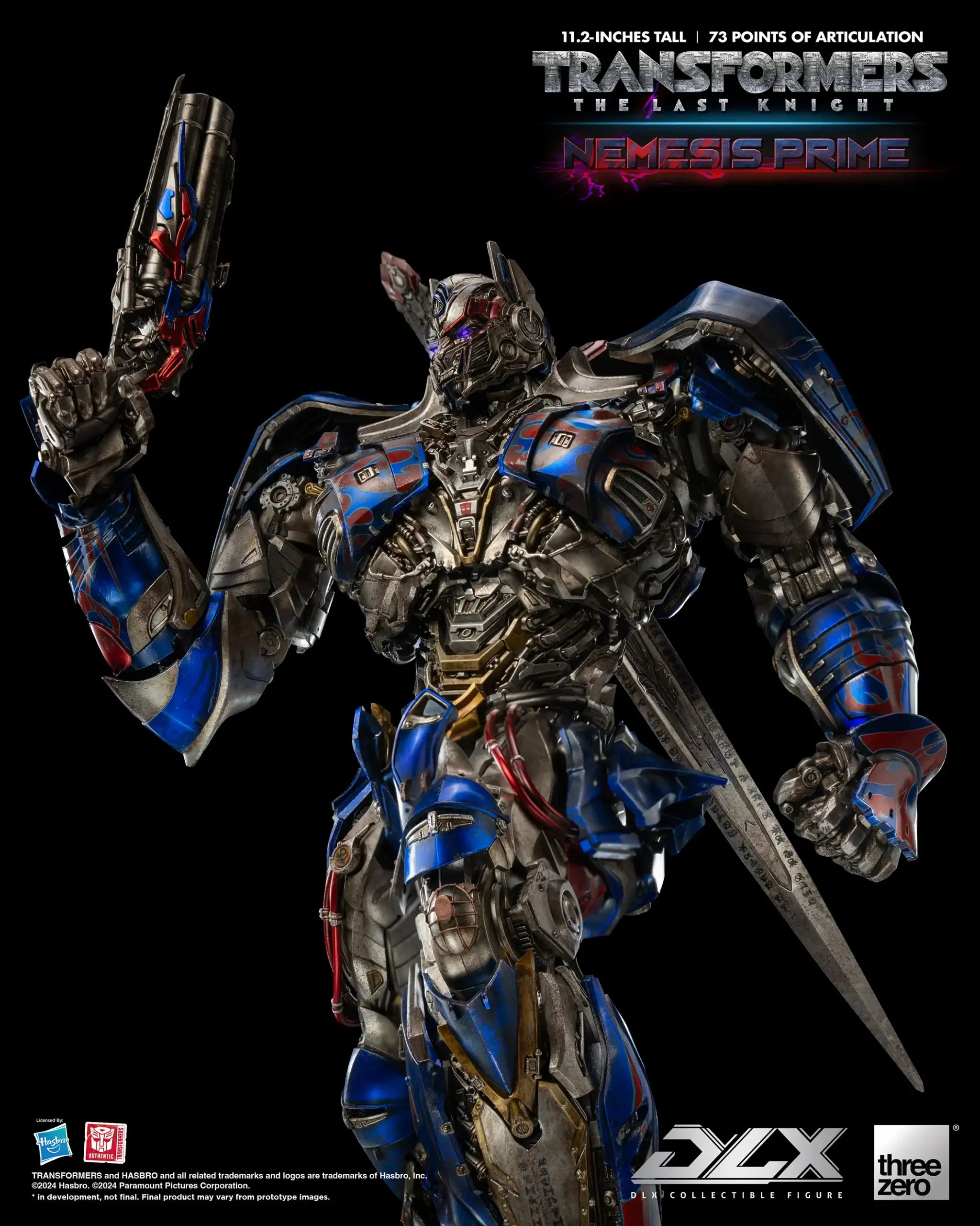 PRE-ORDER threezero - Transformers: The Last Knight - DLX Nemesis Prime