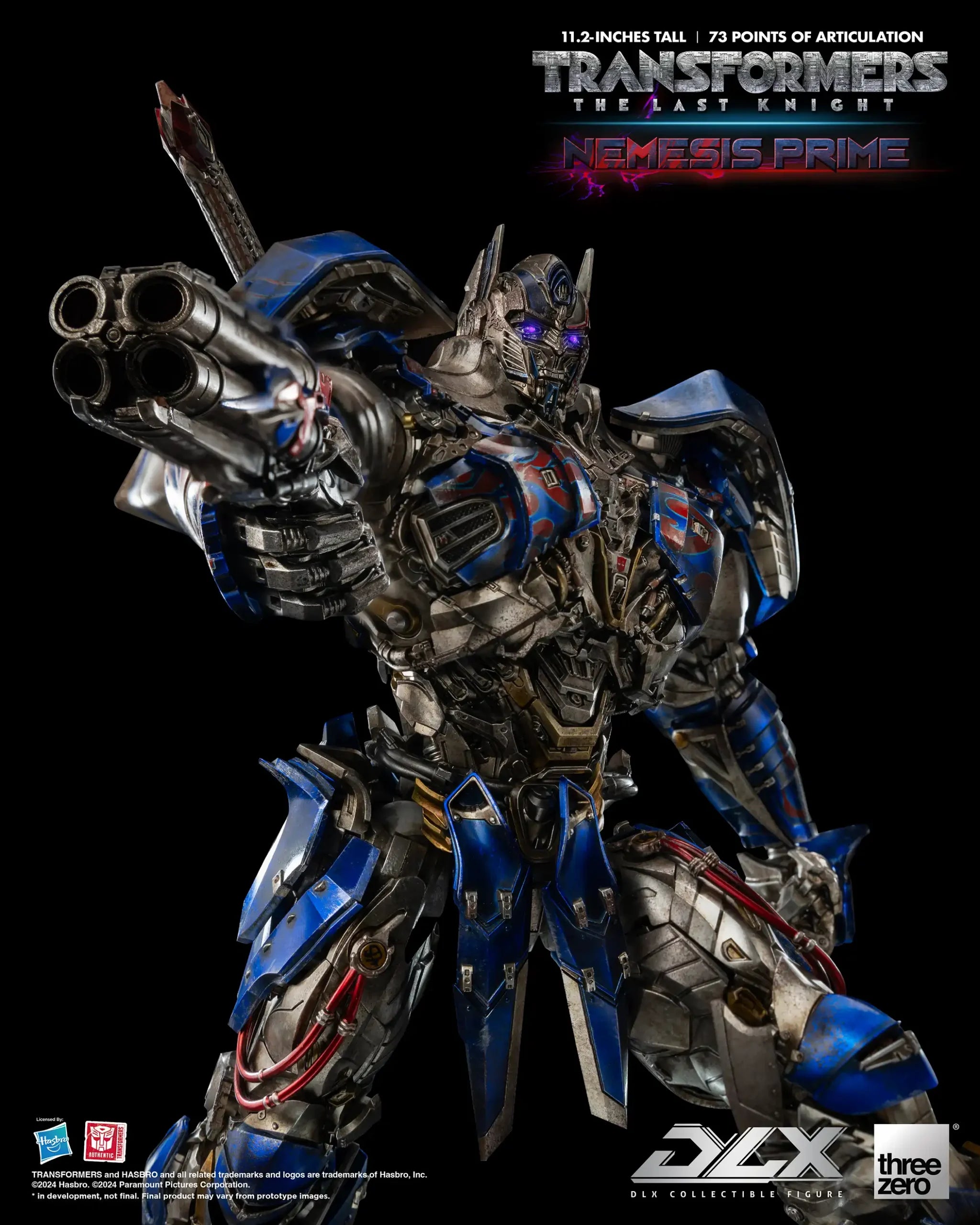 PRE-ORDER threezero - Transformers: The Last Knight - DLX Nemesis Prime