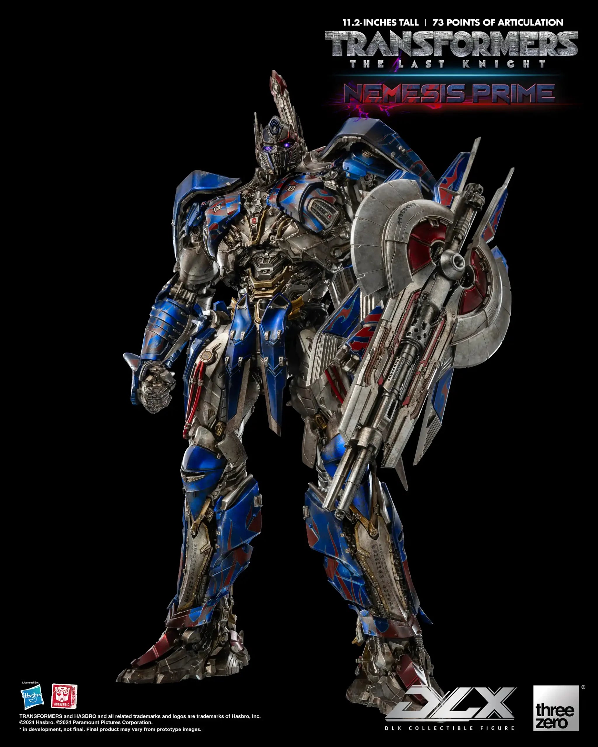 PRE-ORDER threezero - Transformers: The Last Knight - DLX Nemesis Prime