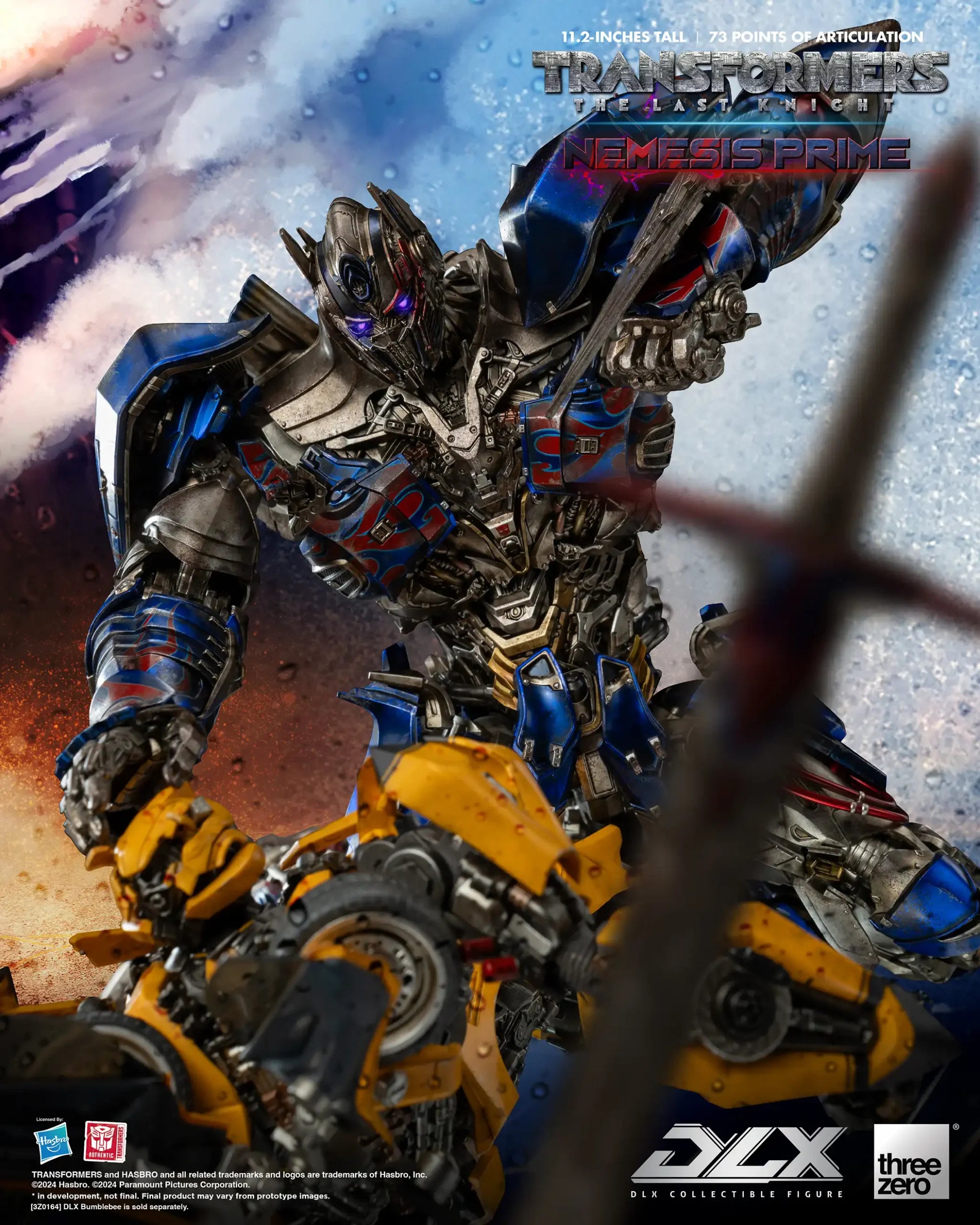 PRE-ORDER threezero - Transformers: The Last Knight - DLX Nemesis Prime