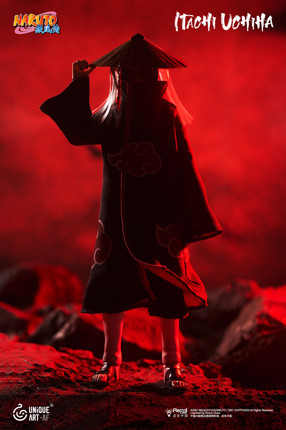 PRE-ORDER UNiQUE ART - Naruto Shippuden - Uchiha Itachi: Playable Version 1/12