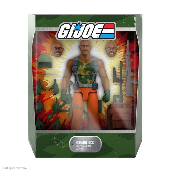 PRE-ORDER Super7 - G.I.Joe Ultimates Wave 5 - Roadblock