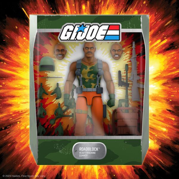 PRE-ORDER Super7 - G.I.Joe Ultimates Wave 5 - Roadblock
