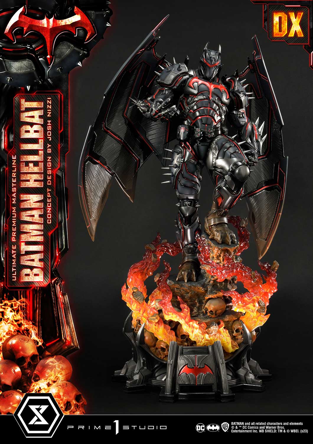 PRE-ORDER Prime1 Studio - Ultimate Premium Masterline - Batman: Comics - Batman Hellbat: Deluxe Ver.