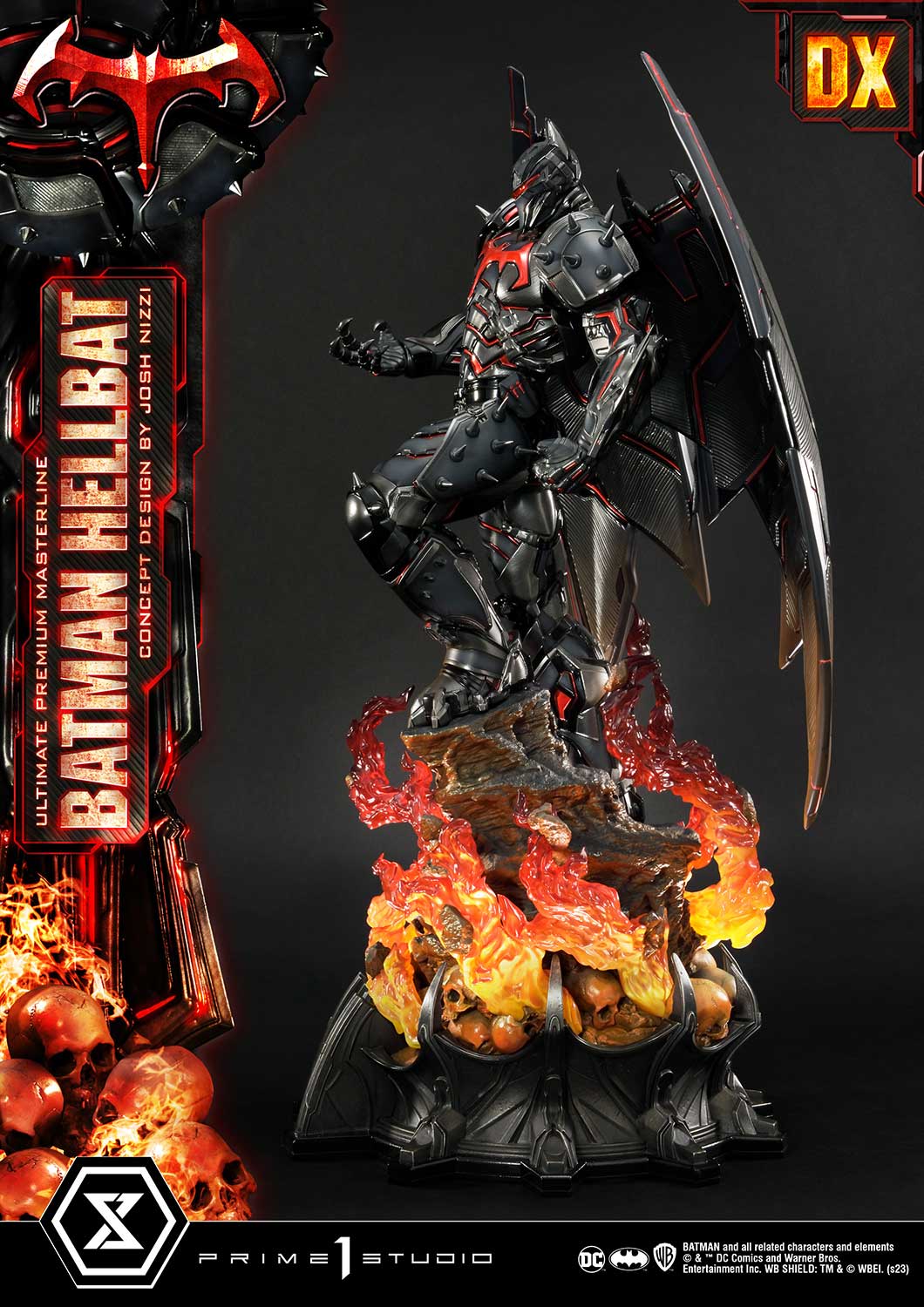 PRE-ORDER Prime1 Studio - Ultimate Premium Masterline - Batman: Comics - Batman Hellbat: Deluxe Ver.