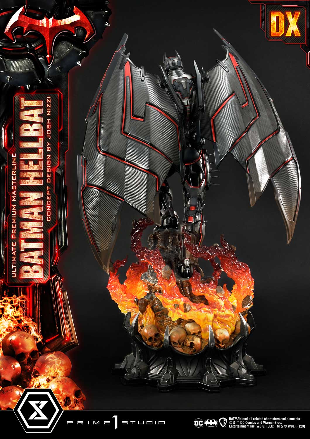 PRE-ORDER Prime1 Studio - Ultimate Premium Masterline - Batman: Comics - Batman Hellbat: Deluxe Ver.