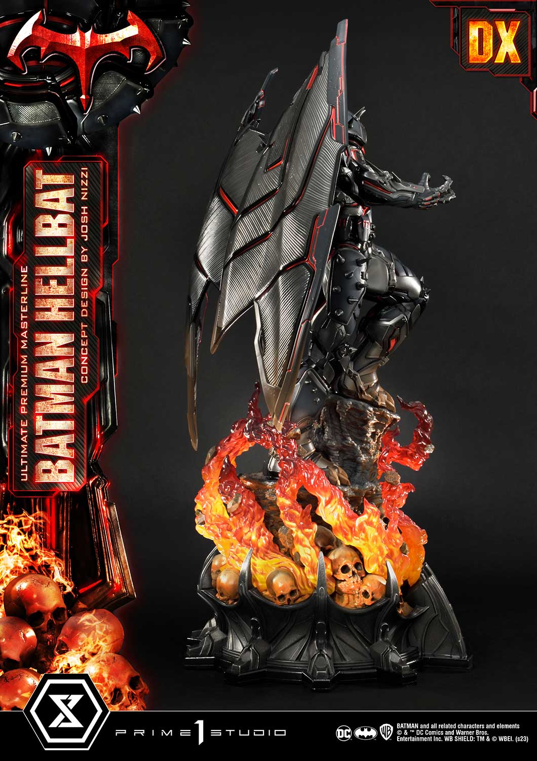 PRE-ORDER Prime1 Studio - Ultimate Premium Masterline - Batman: Comics - Batman Hellbat: Deluxe Ver.