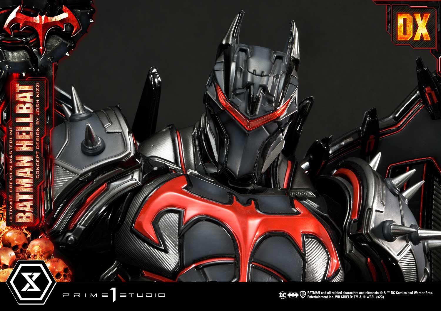 PRE-ORDER Prime1 Studio - Ultimate Premium Masterline - Batman: Comics - Batman Hellbat: Deluxe Ver.
