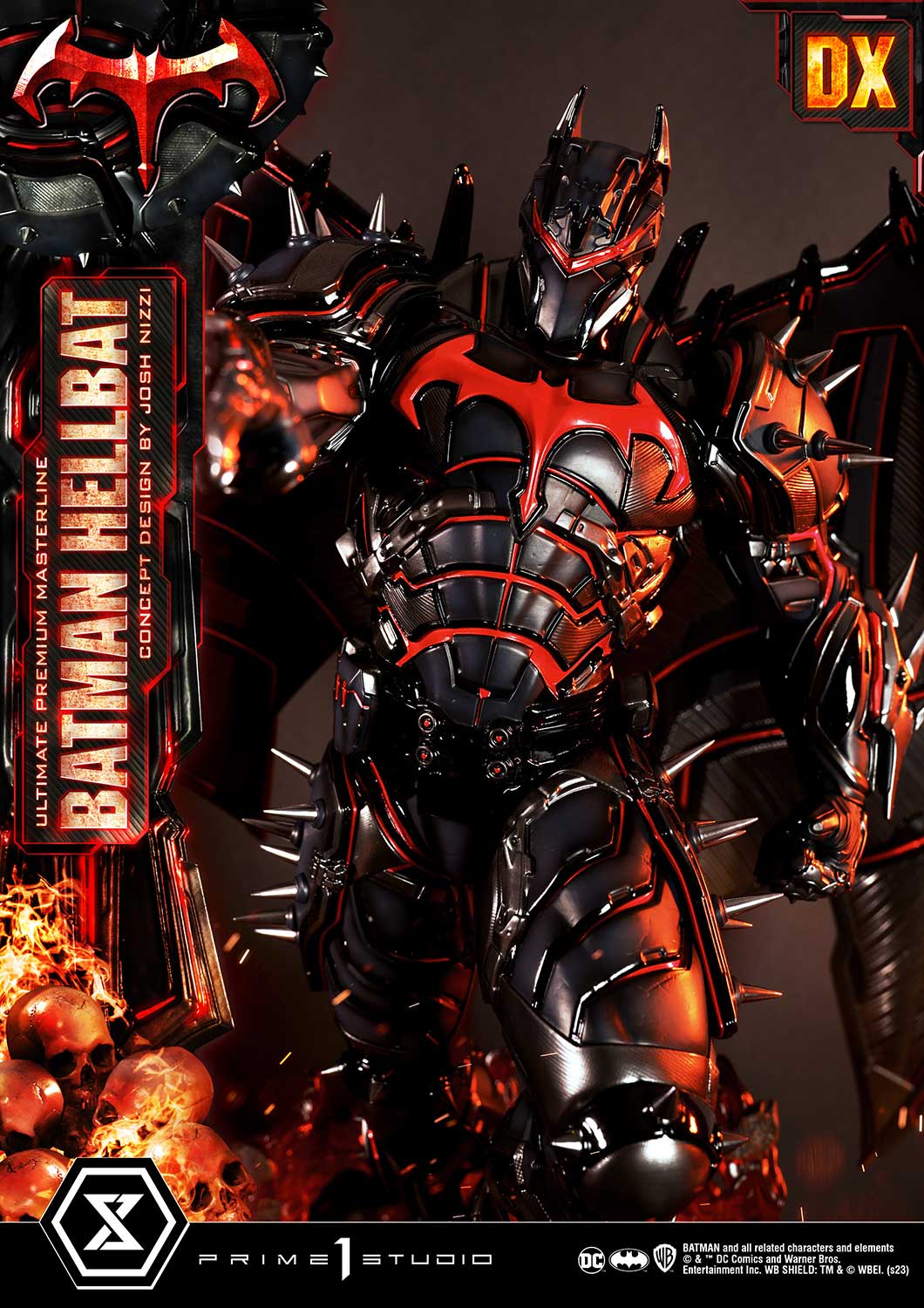 PRE-ORDER Prime1 Studio - Ultimate Premium Masterline - Batman: Comics - Batman Hellbat: Deluxe Bonus Ver.