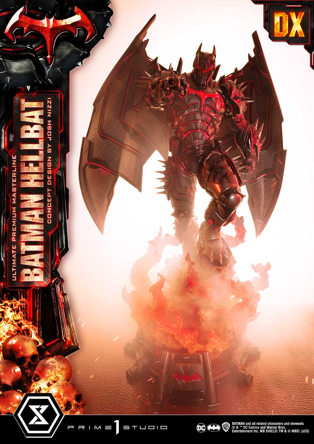 PRE-ORDER Prime1 Studio - Ultimate Premium Masterline - Batman: Comics - Batman Hellbat: Deluxe Ver.