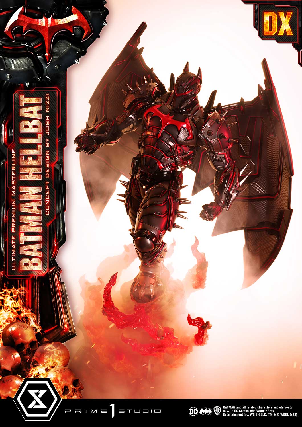 PRE-ORDER Prime1 Studio - Ultimate Premium Masterline - Batman: Comics - Batman Hellbat: Deluxe Ver.