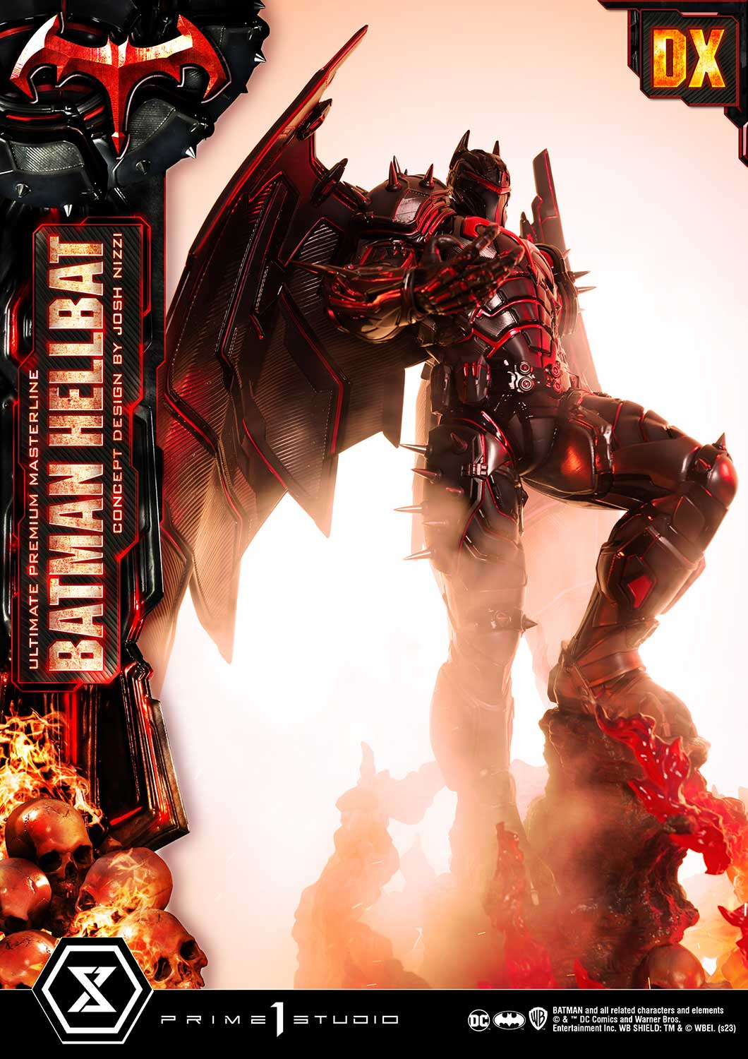 PRE-ORDER Prime1 Studio - Ultimate Premium Masterline - Batman: Comics - Batman Hellbat: Deluxe Bonus Ver.