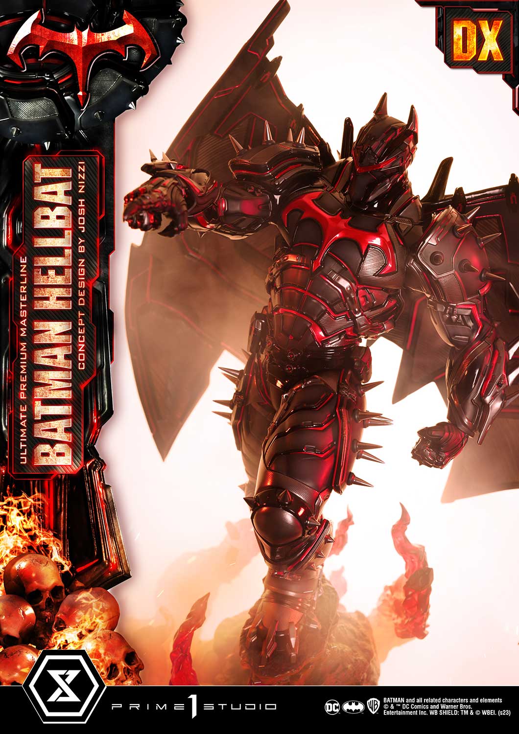 PRE-ORDER Prime1 Studio - Ultimate Premium Masterline - Batman: Comics - Batman Hellbat: Deluxe Bonus Ver.