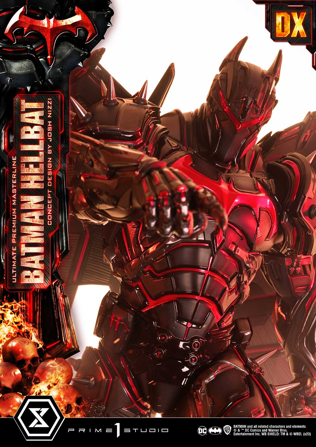 PRE-ORDER Prime1 Studio - Ultimate Premium Masterline - Batman: Comics - Batman Hellbat: Deluxe Bonus Ver.