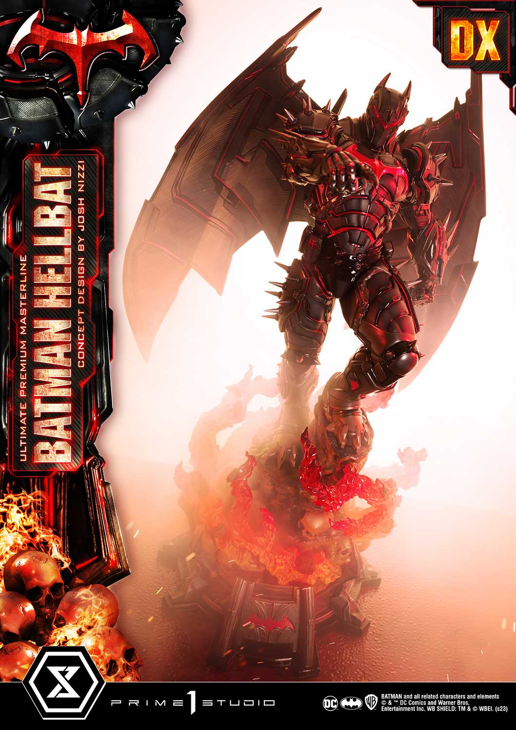 PRE-ORDER Prime1 Studio - Ultimate Premium Masterline - Batman: Comics - Batman Hellbat: Deluxe Ver.