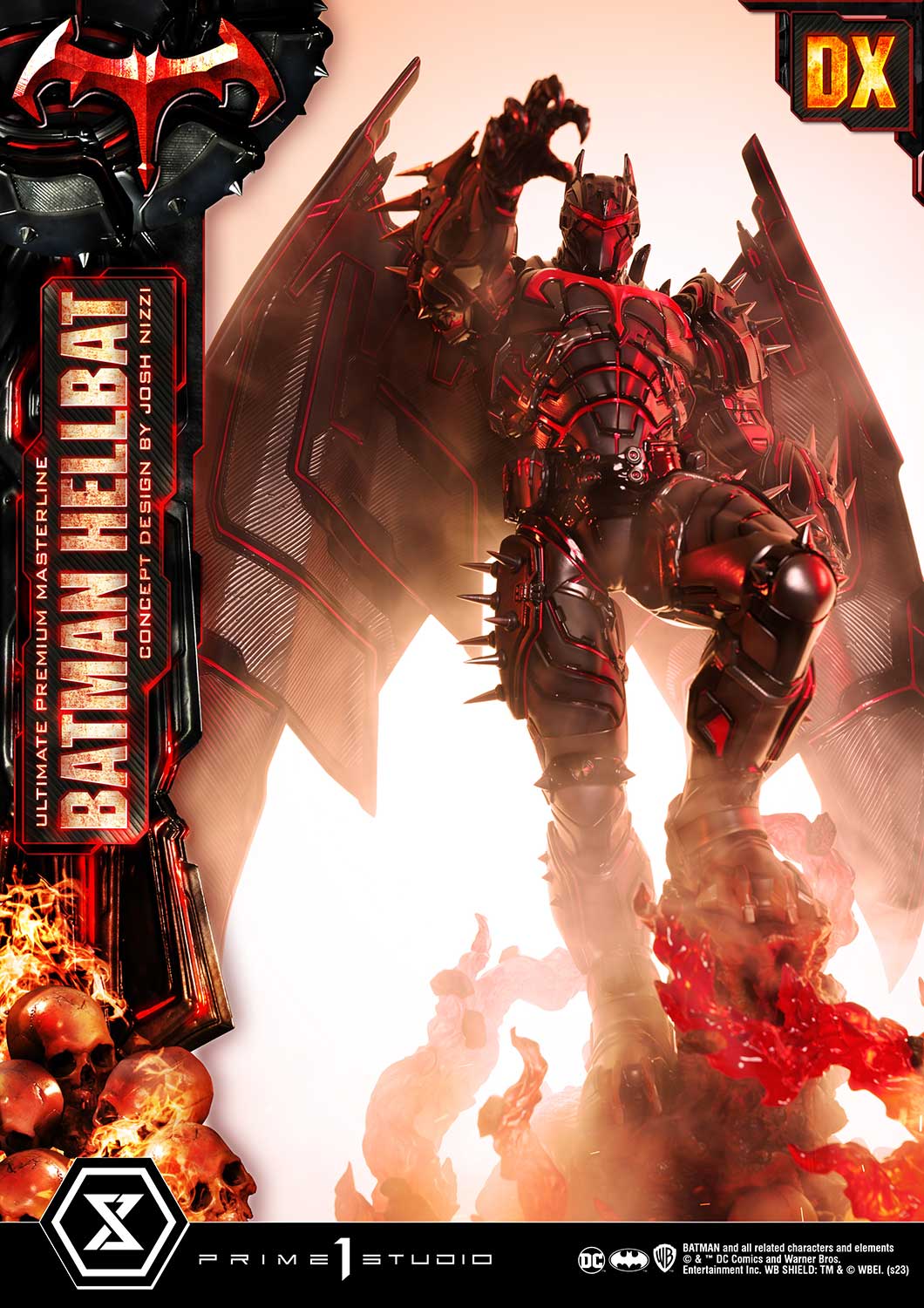PRE-ORDER Prime1 Studio - Ultimate Premium Masterline - Batman: Comics - Batman Hellbat: Deluxe Bonus Ver.