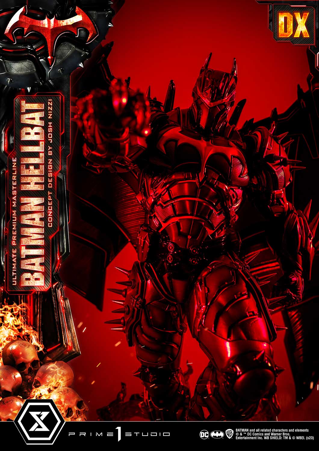 PRE-ORDER Prime1 Studio - Ultimate Premium Masterline - Batman: Comics - Batman Hellbat: Deluxe Bonus Ver.