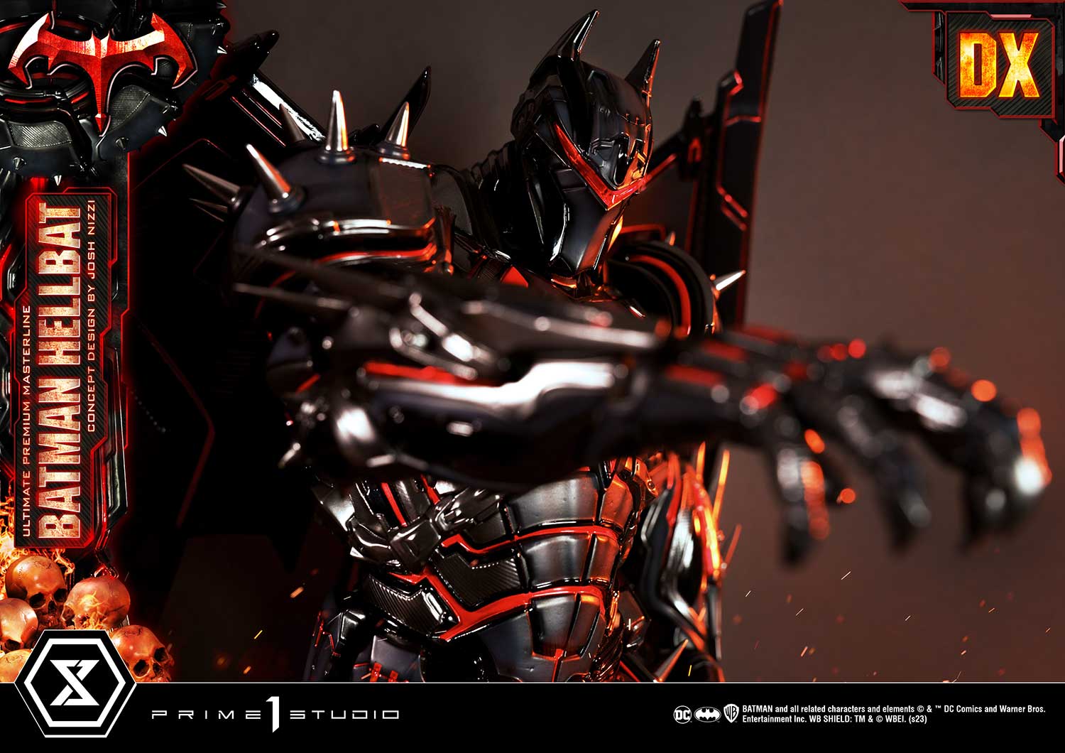 PRE-ORDER Prime1 Studio - Ultimate Premium Masterline - Batman: Comics - Batman Hellbat: Deluxe Bonus Ver.