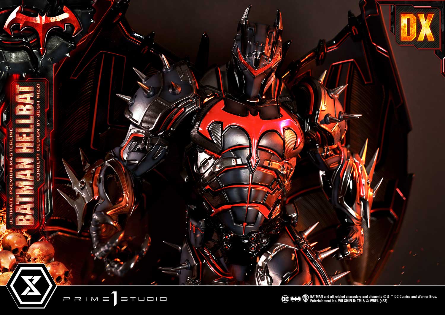 PRE-ORDER Prime1 Studio - Ultimate Premium Masterline - Batman: Comics - Batman Hellbat: Deluxe Ver.