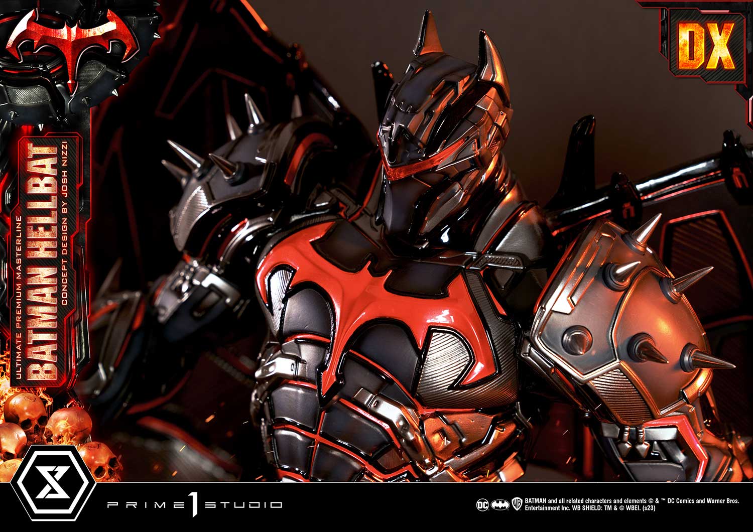 PRE-ORDER Prime1 Studio - Ultimate Premium Masterline - Batman: Comics - Batman Hellbat: Deluxe Ver.