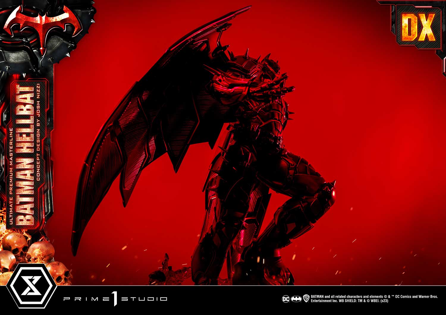 PRE-ORDER Prime1 Studio - Ultimate Premium Masterline - Batman: Comics - Batman Hellbat: Deluxe Ver.