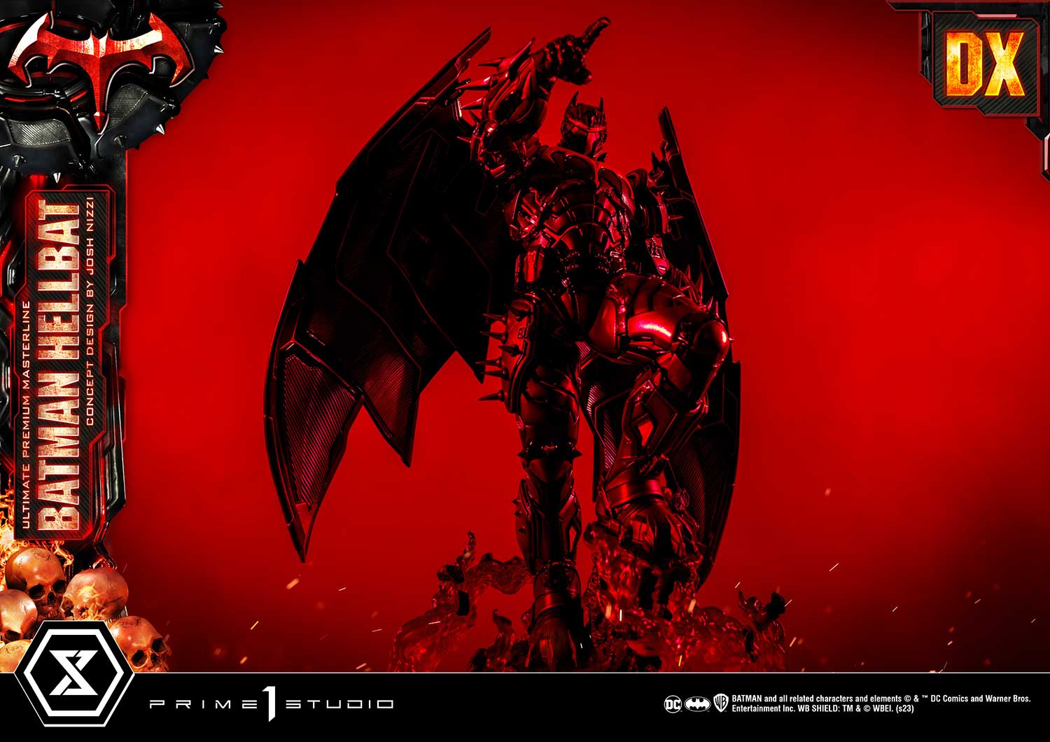 PRE-ORDER Prime1 Studio - Ultimate Premium Masterline - Batman: Comics - Batman Hellbat: Deluxe Bonus Ver.
