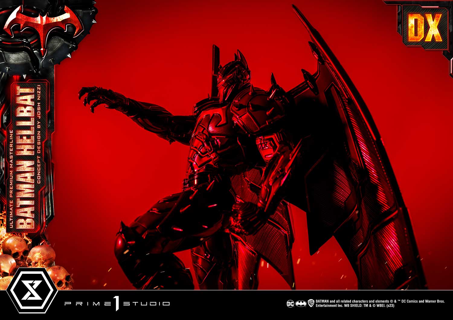 PRE-ORDER Prime1 Studio - Ultimate Premium Masterline - Batman: Comics - Batman Hellbat: Deluxe Bonus Ver.