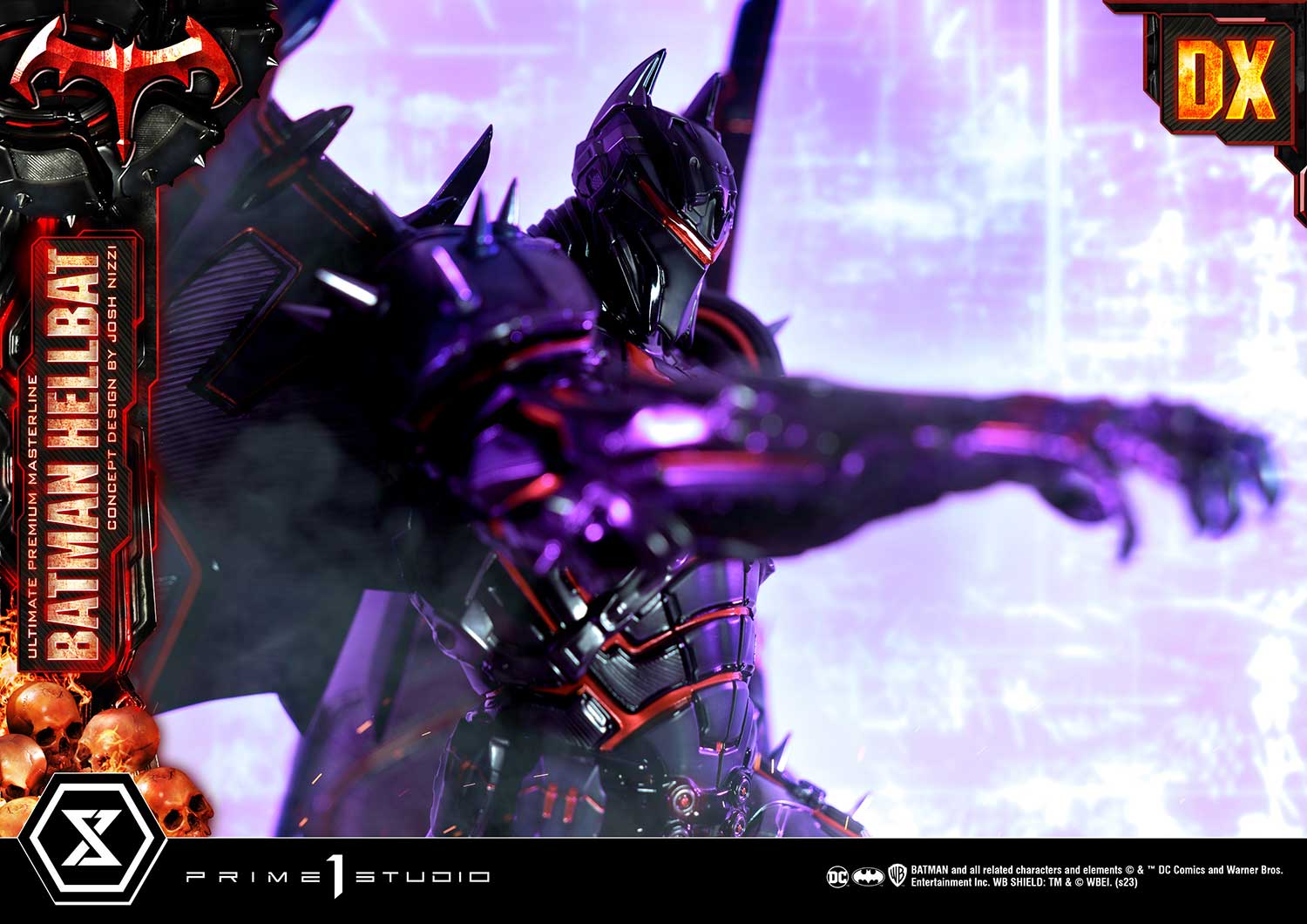 PRE-ORDER Prime1 Studio - Ultimate Premium Masterline - Batman: Comics - Batman Hellbat: Deluxe Ver.