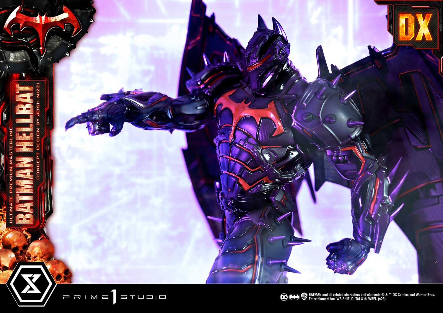PRE-ORDER Prime1 Studio - Ultimate Premium Masterline - Batman: Comics - Batman Hellbat: Deluxe Bonus Ver.