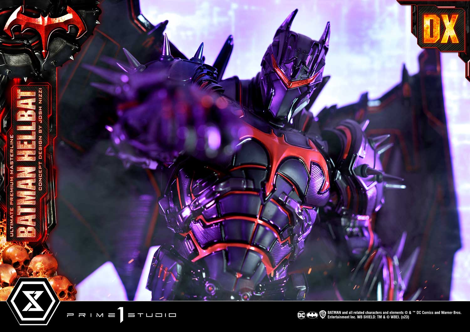 PRE-ORDER Prime1 Studio - Ultimate Premium Masterline - Batman: Comics - Batman Hellbat: Deluxe Ver.