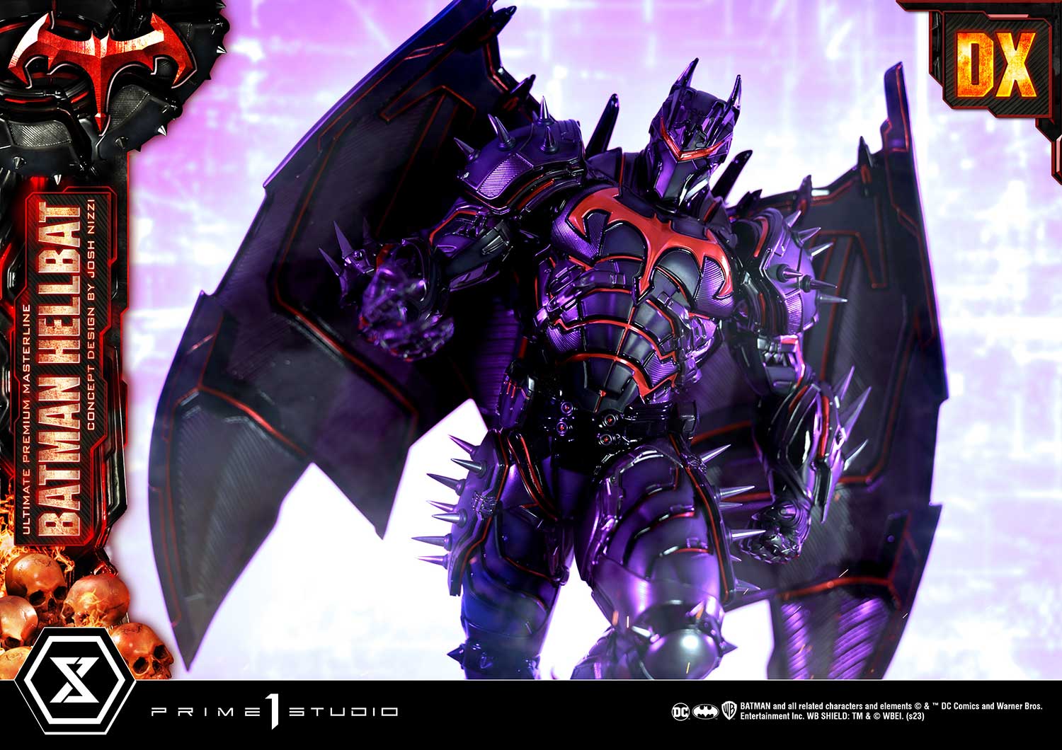 PRE-ORDER Prime1 Studio - Ultimate Premium Masterline - Batman: Comics - Batman Hellbat: Deluxe Bonus Ver.