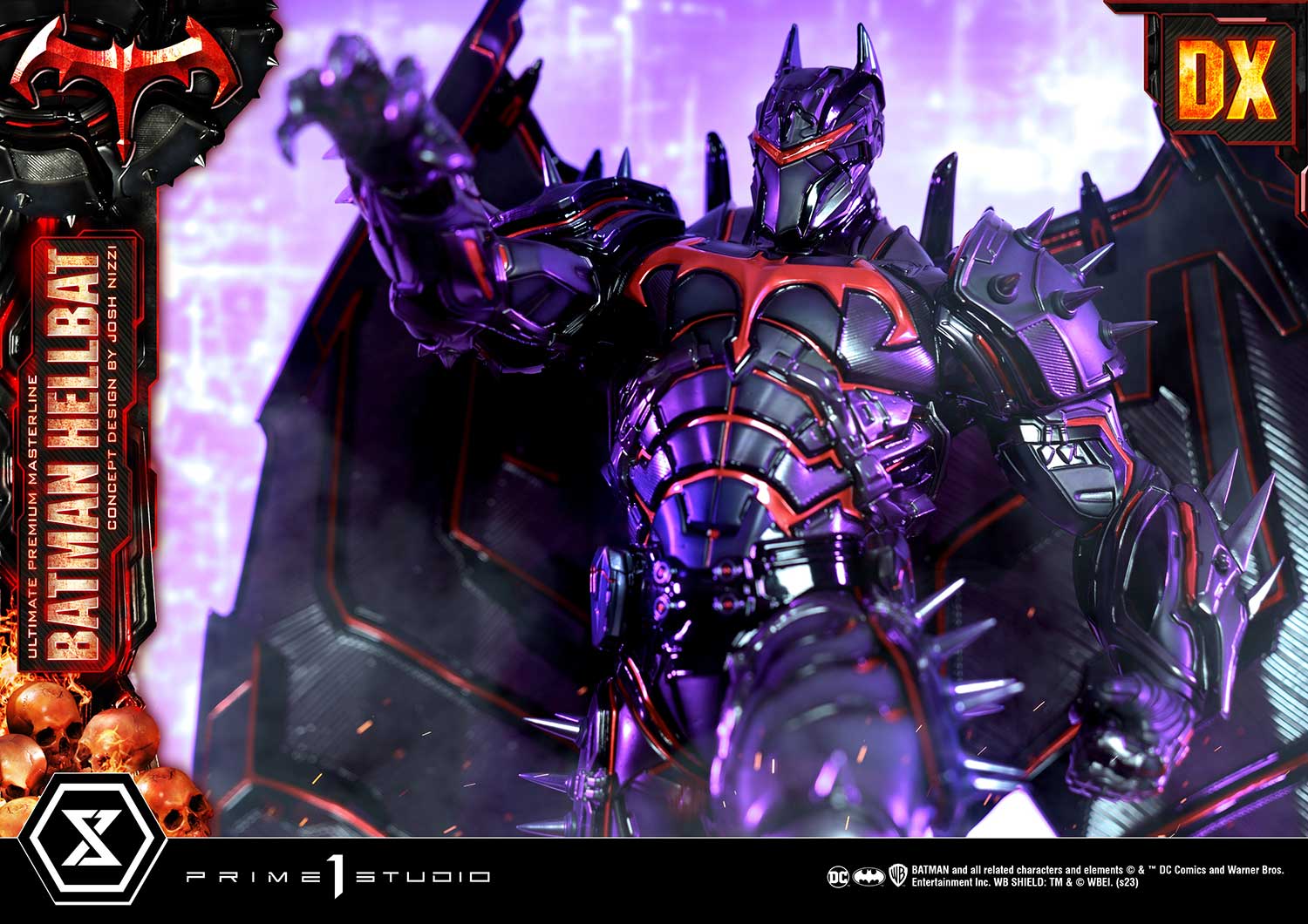 PRE-ORDER Prime1 Studio - Ultimate Premium Masterline - Batman: Comics - Batman Hellbat: Deluxe Ver.
