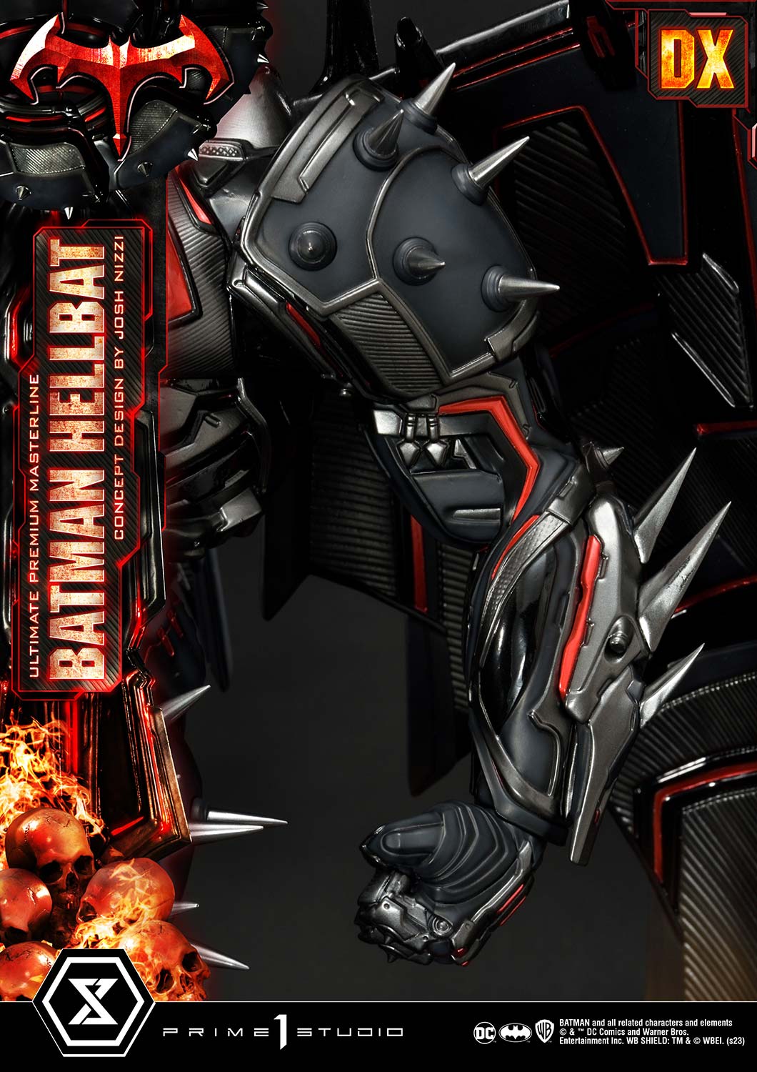 PRE-ORDER Prime1 Studio - Ultimate Premium Masterline - Batman: Comics - Batman Hellbat: Deluxe Ver.