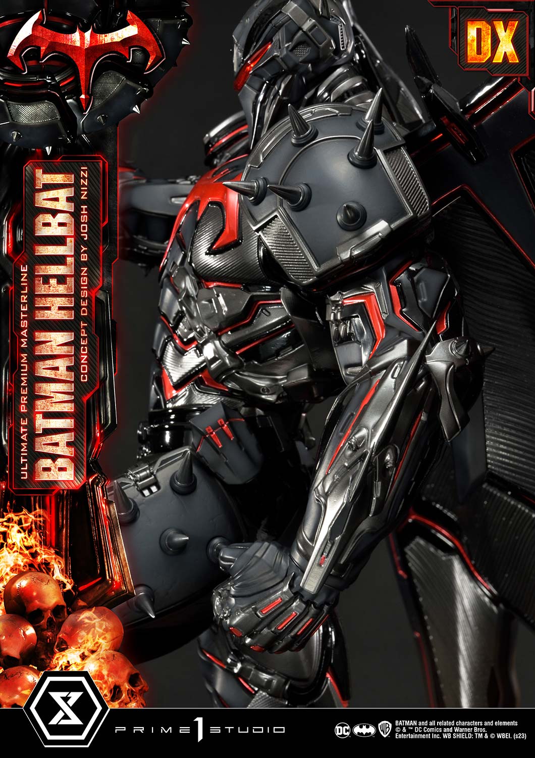 PRE-ORDER Prime1 Studio - Ultimate Premium Masterline - Batman: Comics - Batman Hellbat: Deluxe Bonus Ver.