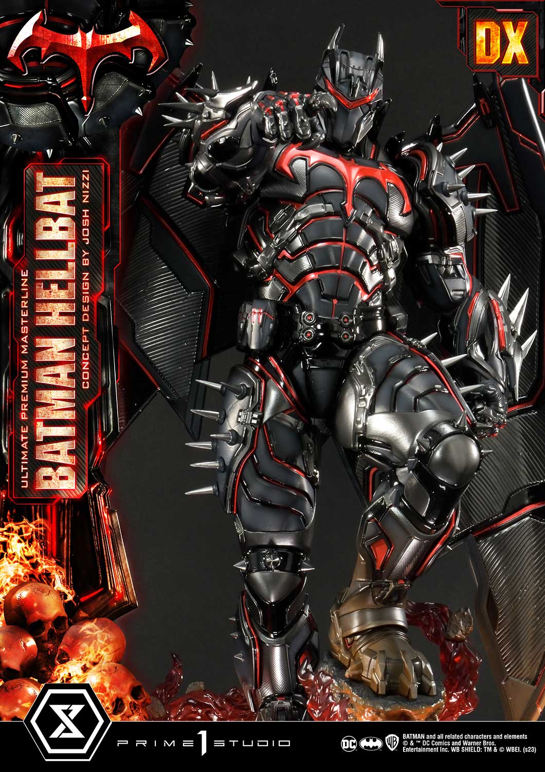 PRE-ORDER Prime1 Studio - Ultimate Premium Masterline - Batman: Comics - Batman Hellbat: Deluxe Ver.