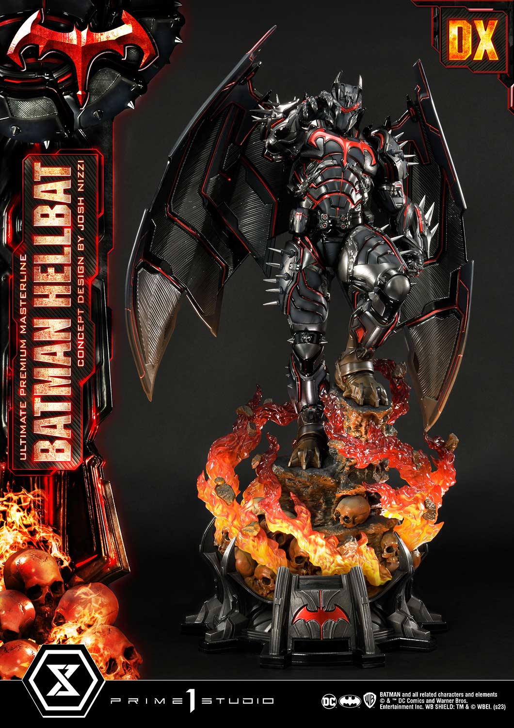PRE-ORDER Prime1 Studio - Ultimate Premium Masterline - Batman: Comics - Batman Hellbat: Deluxe Ver.