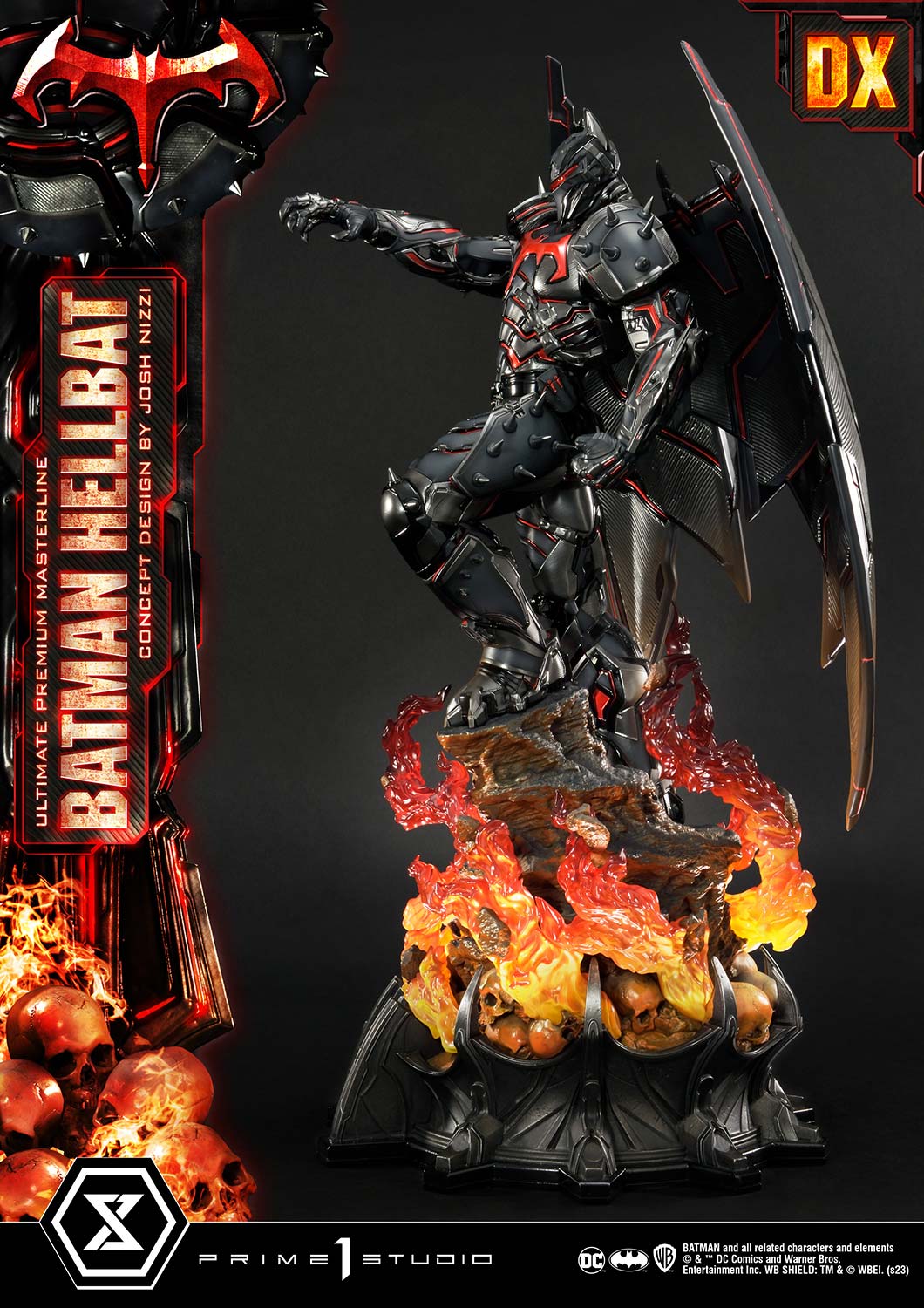 PRE-ORDER Prime1 Studio - Ultimate Premium Masterline - Batman: Comics - Batman Hellbat: Deluxe Ver.